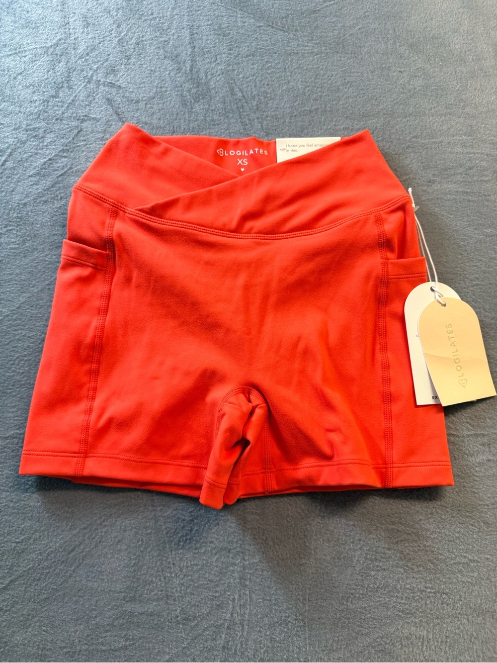 Blogilates - Crisscross Scrunch Bike Shorts